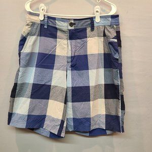 Lululemon Shorts Mens 34 Blue Plaid